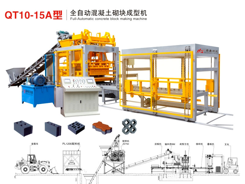 混凝土砌塊成型機